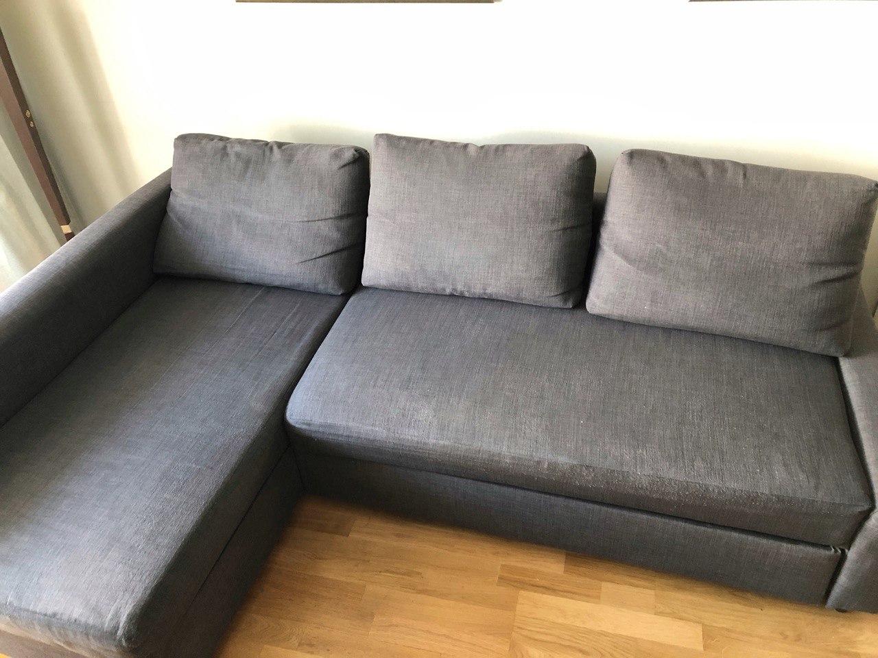 Pranie kanapy Warszawa przed i po